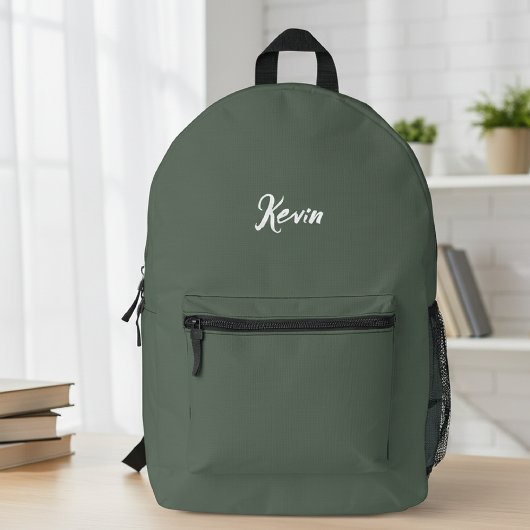 Customized backpack with initials of the name bedrukte rugzak