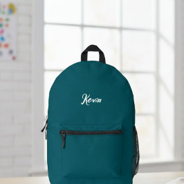Customized backpack with initials of the name bedrukte rugzak