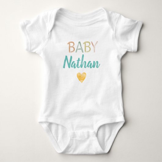 Customized Coming Soon Pregnancy Announcement Vest Romper (Voorkant)