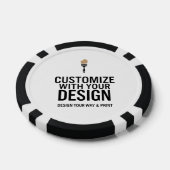 Customized Company Branded Custom Personalized Poker Chips (Enkel)