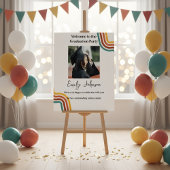 Customized Graduation Party Poster Boho