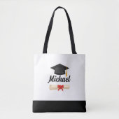 Customized Graduation Tote Bag - Canvas Bag (Devant)