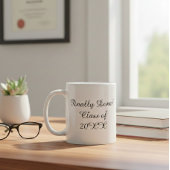 Customized mug with personalized text