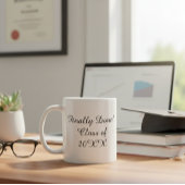 Customized mug with personalized text