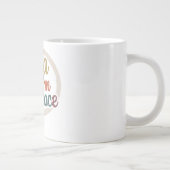 customized mugs text, custom text mug, custom phot extra grote beker (Rechts)