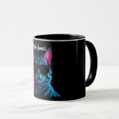 customized name cat lover mug mok (Voorkant rechts)