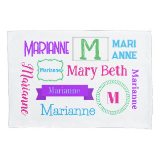 Customized Name Pillowcase for Girls Kussensloop