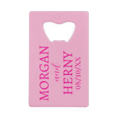 CUSTOMIZED NAME STYLISH MODERN WEDDING  (Devant)