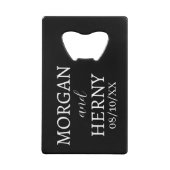 CUSTOMIZED NAME STYLISH MODERN WEDDING  (Devant)