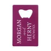 CUSTOMIZED NAME STYLISH MODERN WEDDING  (Devant)