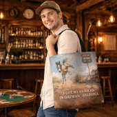 Customized Oatman Donkey Route 66 Centennial Gift Draagtas