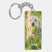 Customized Pet Memorial Keychain  (Voorkant Links)