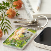 Customized Pet Memorial Keychain  (Voorkant Rechts)