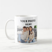 Customized photo mug for dad, personalized photo (Gauche)