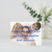 Customized Postcard Briefkaart (Staand voorkant)