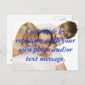 Customized Postcard Briefkaart (Voorkant / Achterkant)