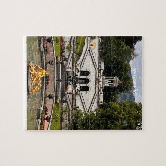customized Puzzle of Linderhof Palace, Germany (Horizontal)
