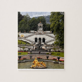 customized Puzzle of Linderhof Palace, Germany Legpuzzel