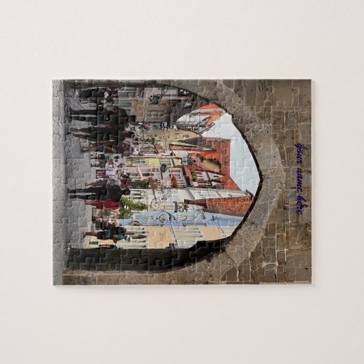 Customized Puzzle of Rothenburg, Germany (Horizontal)