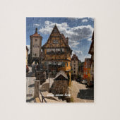 Customized Puzzle of Rothenburg, Germany Legpuzzel (Verticaal)
