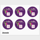 Customized Thank You Card for Your Purchase Labels (Vel)
