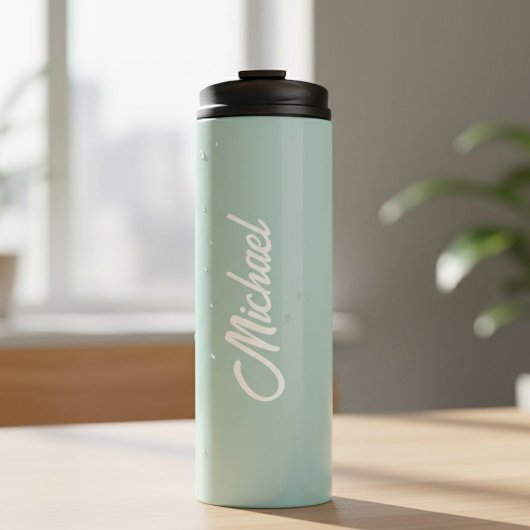 Customized thermal bottle | Water bottle with name Thermosbeker