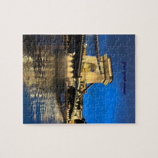 Customized travel puzzle legpuzzel (Horizontaal)