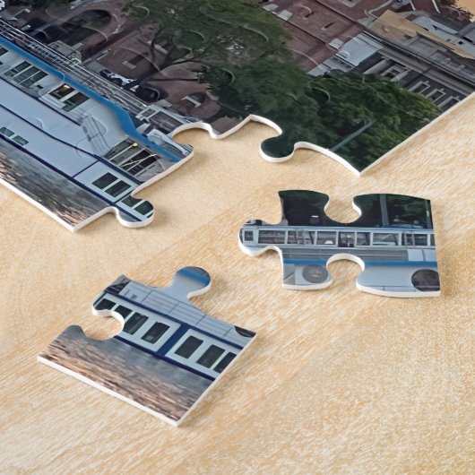 Customized Travel Puzzle of Budapest Legpuzzel (Zijkant)