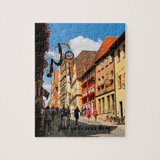 Customized travel Puzzle of Germany Legpuzzel (Verticaal)