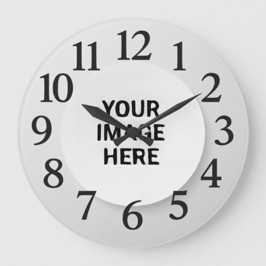 Customized Wall Clock Grote Klok (Voorkant)