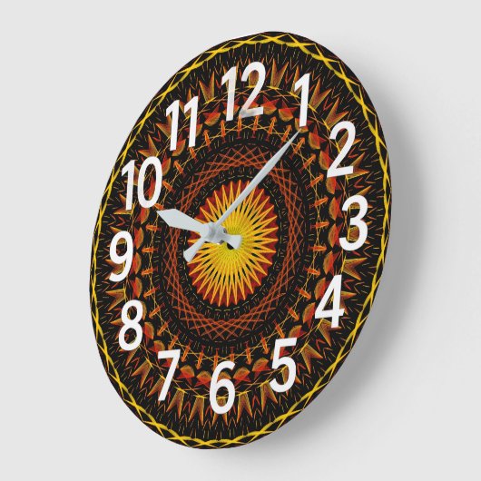 Customized Wall clock Grote Klok (Hoek)