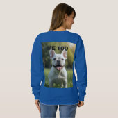 Customized with 2 and text trui (Achterkant volledig)