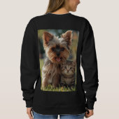 Customized with two photos trui (Achterkant)