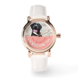 Customized - Your own dog photo - Watch Dog Watch Horloge