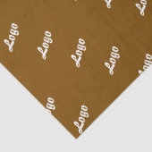 Customized Your Own Logo Stylish Modern Minimal Tissuepapier (Detail)