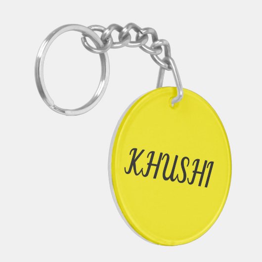 #CustomKeychains #ZazzleFinds #PersonalizedGifts  Sleutelhanger (Voorkant Links)