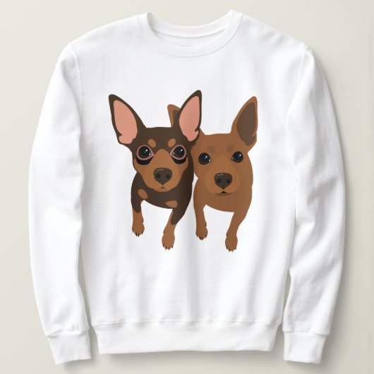 CustomMade Min Pin Sweatshirt (Design voorkant)