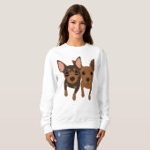 CustomMade Min Pin Sweatshirt (Voorkant volledig)