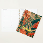 Customname tropical leaves planner (Display)