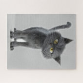 CUT CHAT NOIR JIGSAW PUZZLE (Horizontal)