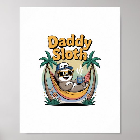 Cut Daddy Sloth Vader Poster (Voorkant)