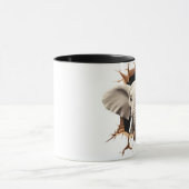 Cut Elephant achtergrond Mok (Midden)