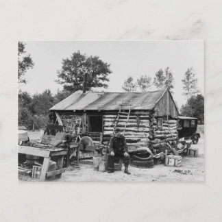 Cut-Over Land Farmer, 1937 Briefkaart