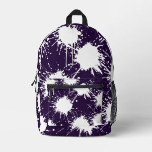 Cut & Sew Rugzak – Very Dark Violet voor School