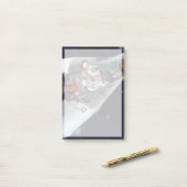Cutaway is een tweekoppige Gemini-ruimtesonde tijd Post-it® Notes (Op bureau)