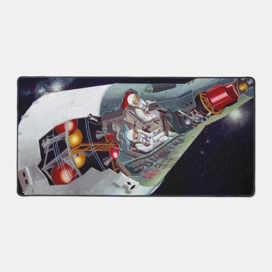 Cutaway Un Appareil Spacecraft Gemini À Deux Perso (Recto)