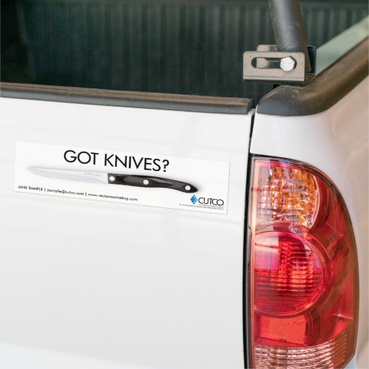 Cutco Bumpersticker (Op Truck)