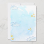 Cute 1st Baby Boy Birthday Invitation (Dos)