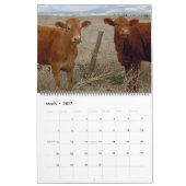 Cute 2013 Western Ranch Animals Calendar Kalender (Mar 2027)