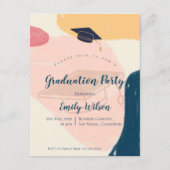 Cute 2025 Photo Graduation Party Mini Invitation (Dos)